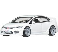 Hot Wheels Premium Car Culture Collectible Toy Car, 1:64 Scale Die-Cast Honda Civic FD2 Type-R, Ronin Run 2 Vehicle with Real Riders Tires
