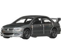 Hot Wheels Premium Car Culture Collectible Toy Car, 1:64 Scale Die-Cast Mitsubishi Lancer Evolution IX, Ronin Run 2 Vehicle with Real Riders Tires