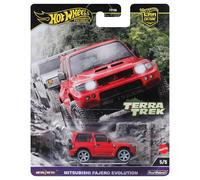 Hot Wheels Premium Car Culture Mitsubishi Pajero Evolution 5/5 Diecast Car Toy