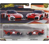Hot Wheels Premium Car Culture Porsche 935 2-Pack in 1:64 Scale