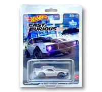 Hot Wheels Premium Car Culture Real Riders - 1967 Chevy Camaro Offroad - 2/5 Fast & Furious (Silver) - 2023 - COMES IN A KLAS CAR KEEPER PROTECTIVE COLLECTORS CASE - HNW47
