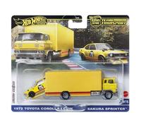 Hot Wheels - Premium Car Culture Team Transport - 1972 Toyota Corolla Levin (Sakura Sprinter) /Toys