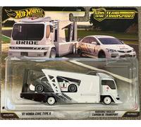 Hot Wheels-Car Culture Team Transport-07 Honda Civic Type R-Kousoku Hauler-New