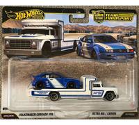 Hot Wheels Premium Car Culture Team Transport Volkswagen Corrado VR6 with Retro Rig/Truck, #94