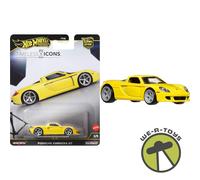 1:64 Hot Wheels Premium 2025 Timeless Icons - JBK91 Porsche Carrera GT Yellow