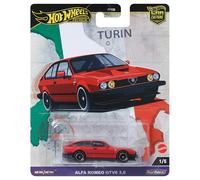 HOT WHEELS CAR CULTULRE WORLD TOUR ALFA ROMEO GTV6 3.0 1/5 HRV80