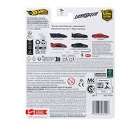 Hot Wheels Premium Car Culture Collectible Toy Car, 1:64 Scale Die-Cast Bugatti Bolide, Eurospeed Vehicle with Real Riders Tires, JBK79