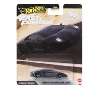 Hot Wheels Premium cars, inspired on Fast & Furious franchise, Lamborghini Aventador Coupe, 1:64 Scale Die-Cast Car for Collectors, JHW77