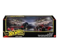 Hot Wheels Premium Collector ADVAN Racing Display Sets, 3 Cars & 1 Transporter
