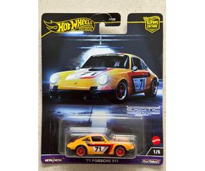 Hot Wheels Premium Exotic Envy 71 PORSCHE 911 Car Culture Real Riders