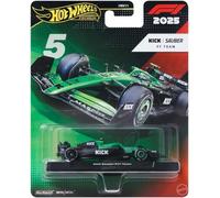 Hot Wheels Premium - F1 2025 - KICK Sauber F1 Team (#5) - Gabriel Bortoleto