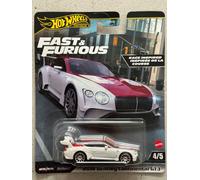 Hot Wheels Premium Fast and Furious 2018 BENTLEY CONTINENTAL GT3 with Protector