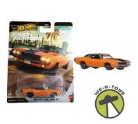 Hot Wheels Cars, Premium Fast & Furious, 1970 Dodge Challenter R/T, 1:64 Scale Die-Cast Car for Collectors Inspired by Movie Franchise , JHW64