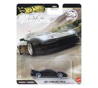 Hot Wheels Cars, Premium Fast & Furious, 2003 Honda NSX Type-R, 1:64 Scale Die-Cast Car for Collectors Inspired by Movie Franchise , JHW75