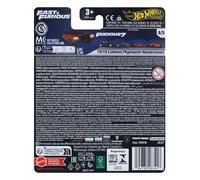 Hot Wheels Cars, Premium Fast & Furious 1:64 Scale Die-Cast Car for Collectors Inspired by Fast & Furious Movie Franchise