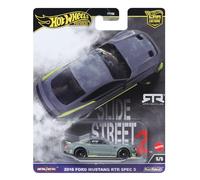 Hot Wheels Premium Ford Mustang RTR, Car Culture Circuit Legends Vehicles for Kids 3 Years Old & Up and Adult fans and Collectors, Premium Collection of Car Culture 1:64 Scale Vehicles, HKC85