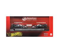 Hot Wheels Premium Formula 1 2-Pack: MoneyGram Haas F1 Team Age 14+ Mattel JMM97