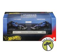 Hot Wheels Premium Formula 1 Atlassian Williams Racing 2 Pack