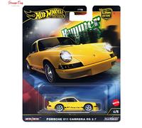 Hot Wheels Premium Car Culture Collectible Toy Car, 1:64 Scale Die-Cast Porsche 911 Carrera RS 2.7, Hammer Drop Vehicle with Real Riders Tires, HRW07