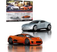 Hot Wheels Premium James Bond Spectre Aston Martin DB10 & Jaguar C-X75 2 Pack