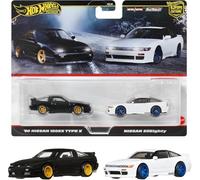 Mattel Hot Wheels Premium Car Culture ´96 Nissan 180sx Type X Nissan Sileighty Diecast Vehicle 1/64 Black