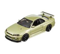 Hot Wheels Premium Nissan Skyline GT-R, 1:43rd Scale Vehicle, Officially Licensed Replicas for Adult Collectors, Real Riders Tires, Metal/Metal Body & Chassis, HMD47