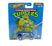 Hot Wheels Premium Pop Culture Teenage Mutant Ninja Turtles 1:64 Scale Diecast Car - '70s Van