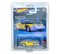Hot Wheels Premium Real Riders - '69 Alfa Romeo 33 Stradale - 1/5 Exotic Envy (Yellow) - 2022 *** COMES IN A KLAS CAR KEEPER PROTECTIVE COLLECTORS CASE *** HCJ91