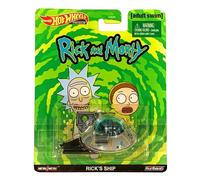 Hot Wheels Premium Retro Rick and Morty Ricks Ship 1:64 Scale Diecast Car Mattel