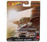 Hot Wheels Premium Star Wars The Mandalorian 59 Chevy Delivery Grogu (The Child)