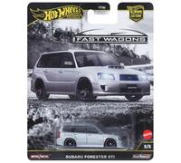 Hot Wheels Premium Car Culture Collectible Toy Car, 1:64 Scale Die-Cast Subaru Forester STI, Ronin Run 2 Vehicle with Real Riders Tires