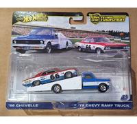 Hot Wheels PREMIUM Team Transport '66 Chevelle / '72 Chevy Ramp Truck