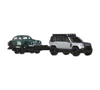 Hot Wheels - Premium Car Culture Team Transport - Jaguar MK1 (2023 Land Rover Defender 110) /Toys
