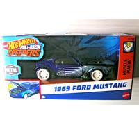 Hot Wheels Pull-Back Speeders - 1969 Ford Mustang - Muscle Mania 2024 - HWH51