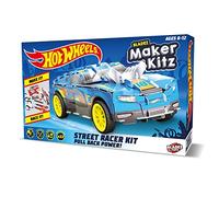 Hot Wheels Pull Back Vehicle Build Kit, Turbo Motors - Street Racer V1