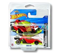 Hot Wheels Punk Rod (Red, Black & Green Let's Race) 3/5 HW Modified - 2025-71/250 (Short Card) - includes a KLAS Car Keeper Protector Case - HYX72