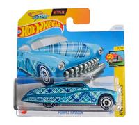 Hot Wheels Purple Passion Die-Cast Car, Blue Plaid Design, 1:64 Scale, Treasure Hunt Edition WITH PROTECTIVE CASE