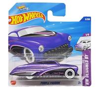 Hot Wheels - Purple Passion - HW Designed by 1/5 - HYW63 - Short Card - Nitflex Let's Race - Purple Metallic - Mattel 2025-1:64