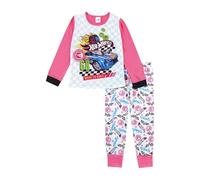 Hot Wheels Pyjamas for Girls | Girls Long Pyjamas | Car Pjs for Girls | Car Gifts Present Official Merchandise - 3-4 Years Pink