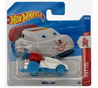 Hot Wheels - Quick Chat - Mattel 3/5 - JJJ18 - Short Card - White - Mattel 2026 - Funny Character Vehicle with Movable Details in 1:64 Scale - Fantasy Model