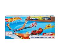 Hot Wheels Mega Rally Track Set Includes 2 Die Cast Cars Brand New