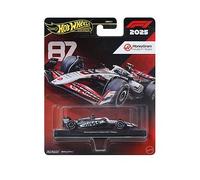 Hot Wheels 1:64 Scale Premium Die-Cast Formula 1 Collectible Toy Race Car with Real Riders Tires & Metal/Metal Body & Chassis