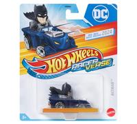 Hot Wheels RacerVerse Batman in Batmobile 1:64 Diecast Vehicle, Black