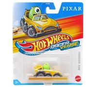 Hot Wheels RacerVerse Car: Mike Wazowski (Monsters Inc.) - Green, 6.5 Inches, Unisex, Ages 3+