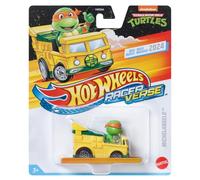 Hot Wheels RacerVerse Michelangelo in Party Wagon 1:64 Diecast Vehicle