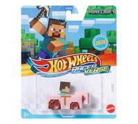 Hot Wheels Racerverse Minecraft Steve Character Car, 2025 Collection, Die-Cast Vehicle