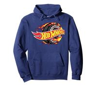 Hot Wheels Racing Flaming Tire Pullover Hoodie