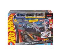 Hot Wheels Track Set & 1:64 Scale McLaren Formula 1 Team, Oracle Red Bull Racing & Atlassian Williams Racing Toy Cars, Sprint Race Circuit, JNN32
