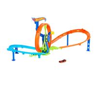 Hot Wheels Rapid Launch and Loop Playset Race Track Set