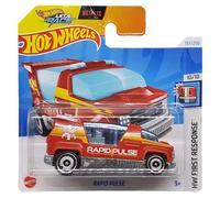 Hot Wheels - Rapid Pulse - HW First Response 10/10 - HTD71 - Short Card - Netflix Let's Race - Emergency - Mattel 2024-1:64